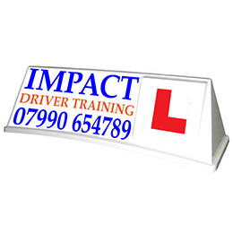 Mini Boxer Roof Sign - Graphic Advantage